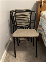 Four 1958 MCM Folding Chairs
