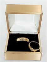 WEDDING BANDS - 10KT YELLOW GOLD