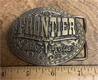 Frontier Casino, Las Vegas belt buckle