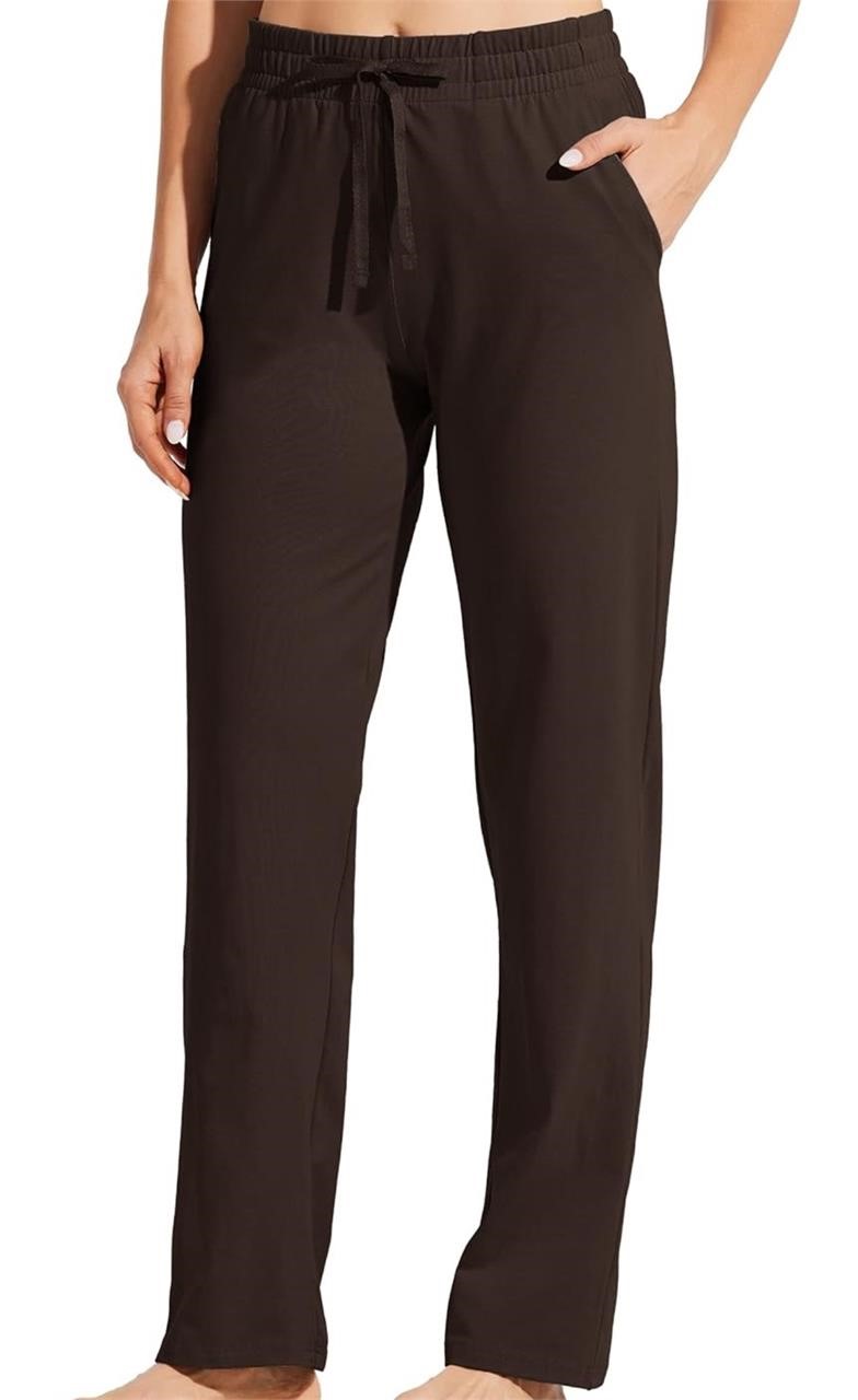 ($44) Willit Women's Cotton Sweatpants Open,M