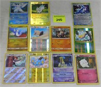 Lot of Holographic Pokemon Cards