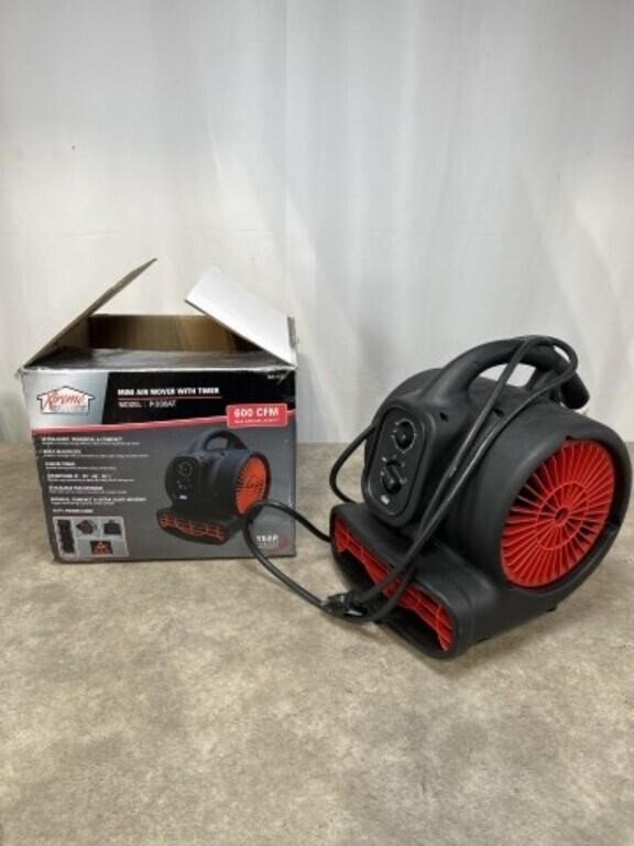 Xtreme Garage mini air mover with timer