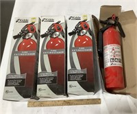 4 Kidde fire extinguishers -all appears new