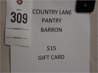 Country Lane Pantry $15 Gift Card