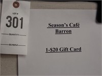 Seasons Cafe $20 Gift Card