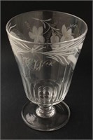 Large 19th Century Georgian Glass Rummer,