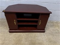 Simulated Wood TV Stand