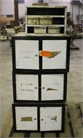 (3) Metal Cabinets, Approx 24"x15"x30" & (1) Parts