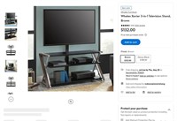 N8505 3-in-1 Television Stand, Brown