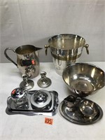 Various Silver Plated/Pewter Household Items