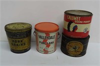 Vintage Advertising Tins