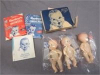 Gerber Baby Food Samples & Mailer & Baby Dolls