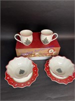 New Villeroy and Bosch 6pc Christmas Set