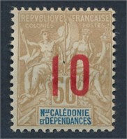 NEW CALEDONIA #121a MINT FINE HR