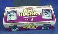 NHL Hockey Score 1991 collector set