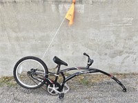 GUC Folder Trail-A-Bike Bicycle Attachment w/Flag