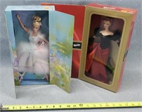 2- Barbie Dolls, Winter & Ballet