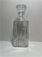 Clear decanter