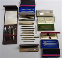 Lot of Cross Pen Sets: Sheaffer & Others