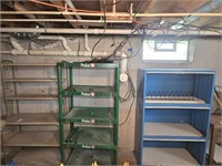 (3) SHELVING UNITS