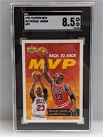 1992-93 Upper Deck #67 Michael Jordan MVP SGC 8.5