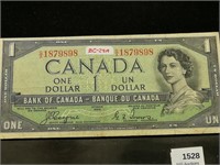 1954 Canadian Devil Face Dollar