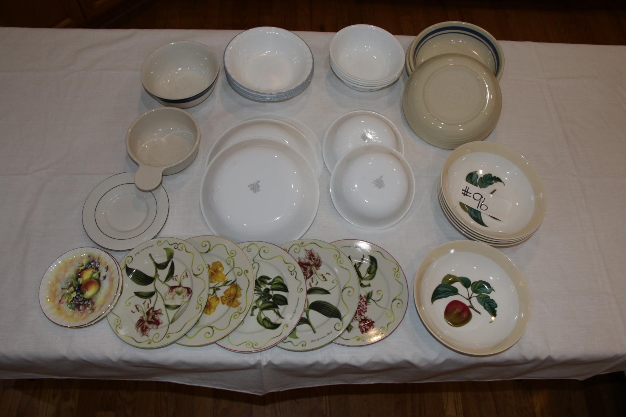 Bowls and dishes