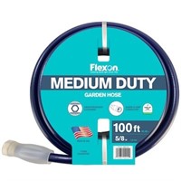Flexon 5/8-in X 100-ft Medium-duty Vinyl Blue Hose