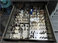 Large Qty of Taps Cont of Drawer