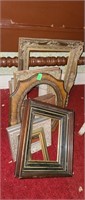 Assorted small vintage Frames