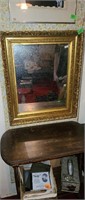 Antique  Framed Mirror