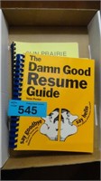Book Lot – The Damn Good Resume Guide /