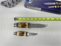 The Bone Collector 2 Pc Hunting Knife Set