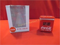Coca-Cola Retro Cooler Alarm Clock
