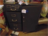 File Cabiner with Small Safe