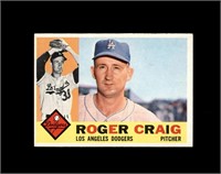 1960 Topps #62 Roger Craig EX to EX-MT+