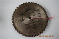 Misc used saw blades