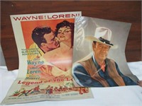 2 John Wayne Posters