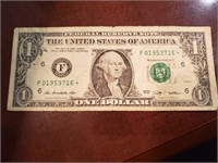 USA Star notes $1Fancy SN,6F Atlanta,ST8