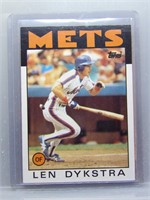 Len Dykstra 1986 Topps Rookie