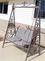 Wrought Iron Patio/Porch Swing