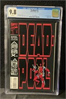 Deadpool 1 CGC 9.8 Circle Chase