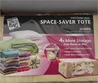 Original SpaceSaver JUMBO Tote Vacuum Sel 25x20x10