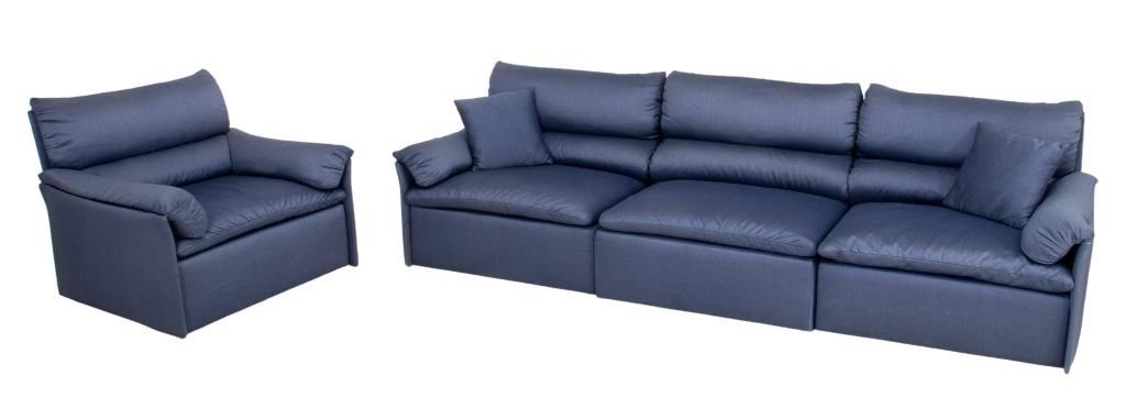 Saporiti "Queening" Modular Sofa & Armchair