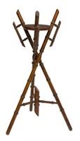 FRENCH AESTHETIC MOVEMENT FAUX BAMBOO PLANT STAND