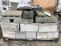 Skid of Cement Blocks