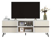 TV Stand for 60 Inch - Wooden Television Stand