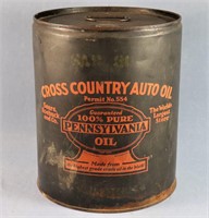 5 Gal. Cross Country Auto Oil Can