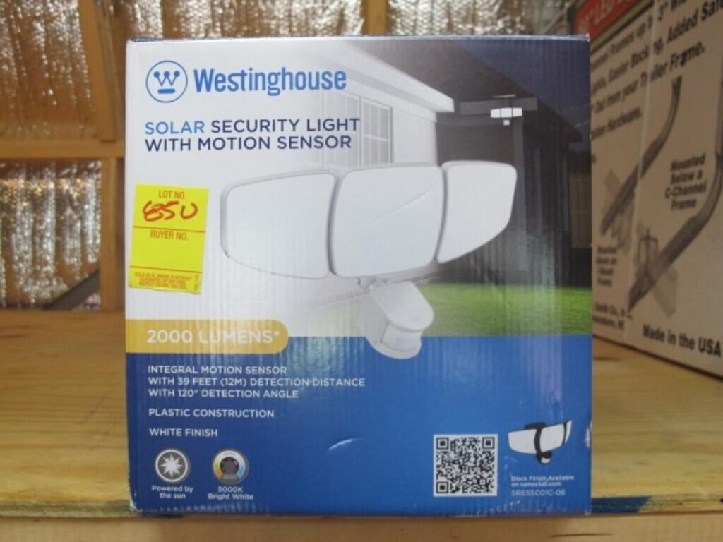 WESTING HOUSE SECURITY LIGHT W/ MOTION