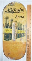 EARLY NUGRAPE SODA THERMOMETER